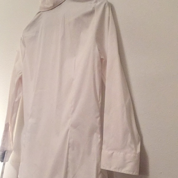 Zara Crisp White Midlength sleeve Blouse - Picture 5 of 5